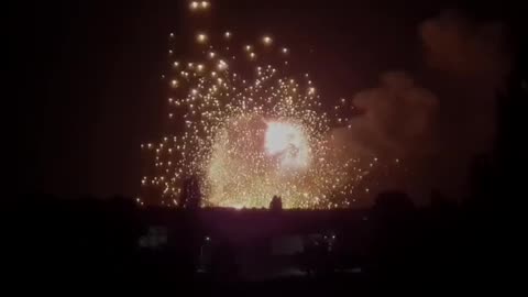 Ukrainians Blow Up Russian Ammunition Depot in Nova Kakhovka