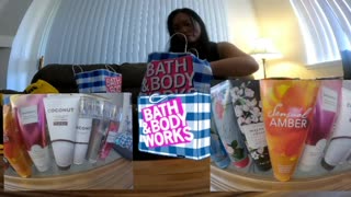 My Bath and Body works collection