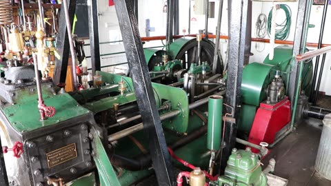 Steam engine, Oscar W paddle steamer, Goolwa