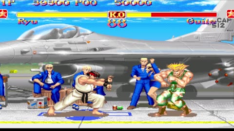 Ryu vs Guile