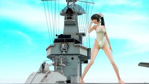 【4K:MMDアズレン】SPS式高雄(水着)で[A]ddiction【Ray-MMD】