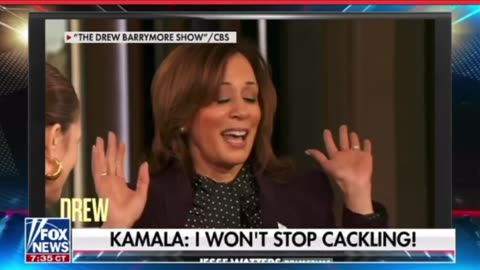 Kamala: I won’t stop cackling