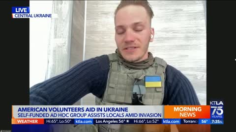 American Kris Kalas guides volunteer humanitarian group through Ukraine