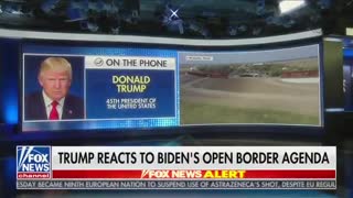 Trump Responds to Biden Admin Blaming Him For Border Crisis With a NUKE