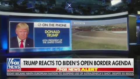 Trump Responds to Biden Admin Blaming Him For Border Crisis With a NUKE