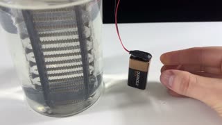 Water into Hydrogen - How to make a Simple Hydrogen Generator - HHO