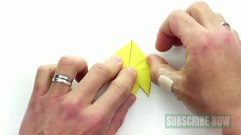 Make easy bird shape folding paper || Membuat kertas lipat bentuk burung mudah