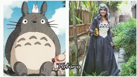 Totoro 🔥 Characters in real life