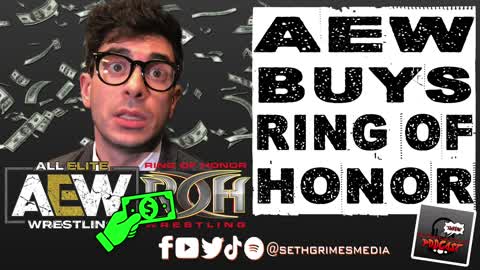 AEW buys ROH! | Clip from the Pro Wrestling Podcast Podcast | #Ring of Honor #AEW #ROH #TonyKhan