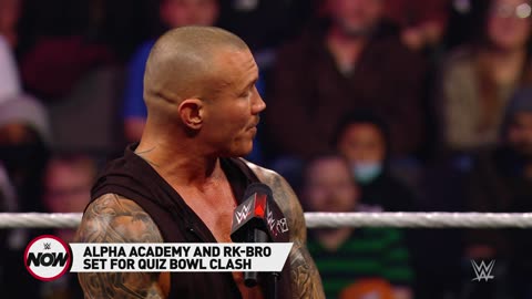 Riddle battles Seth “Freakin” Rollins in busy night for RK-Bro- WWE Now, Feb. 7, 2022