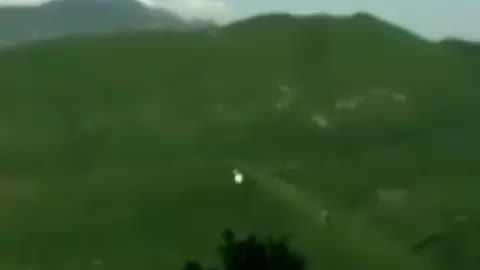 In Italy several UFOs are seen making movements in the air.