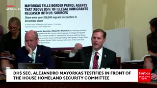 BREAKING NEWS: Sec. Mayorkas Appears Before House Homeland Security Committee After Being Impeached