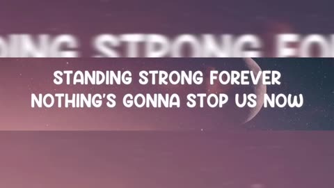 Nothing gonna stop us now by Starship