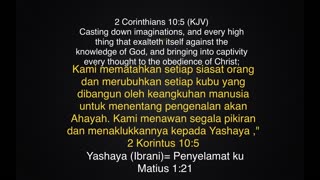 Lagu Kitab Suci Scriptue Song Aturan Keterlibatan 2Korintus10:3-5 Campuran Alur Perang (Indonesian)