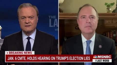 Rep. Adam Schiff Makes the Case Donald Trump Abused DOJ After 2020 Election