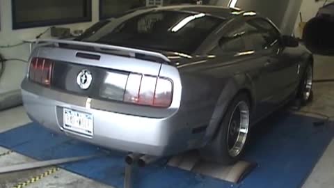 Bad Wolf Turbo 4.0 V6 Mustang Dyno Tune at Jannetty Racing in CT 2009