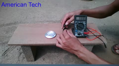 Free energy , homemade a cheap solar cell using beer can