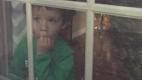 Tot Boy Refuses To Unlock Door And Let Parents In The House