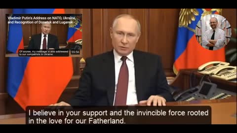 Putin's speech. 24.2.2022