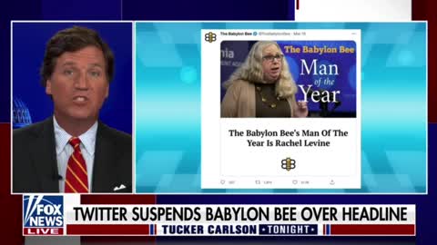 Tucker OBLITERATES Twitter For Their Ridiculous Ban Of The Babylon Bee