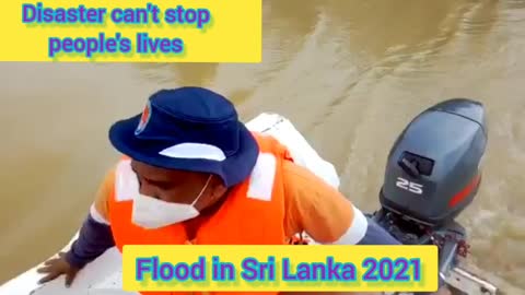 Flood in Sri Lanka 2021