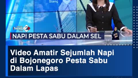 Video Amatir Sejumlah Napidi Bojonegoro Pesta Sabu Dalam Lapas