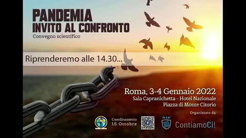 Pandemia: Invito al confronto (1) - convegno, Roma 3-4 gennaio 2022