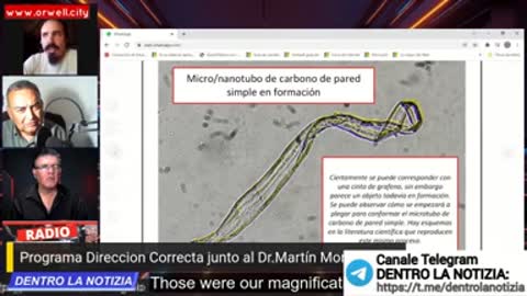 ARGENTINA. LABORATORIO INDIPENDENTE MOSTRA LE STRUTTURE DI GRAFENE CONTENUTE