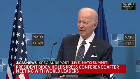 Biden: "I've been to many, many war zones"