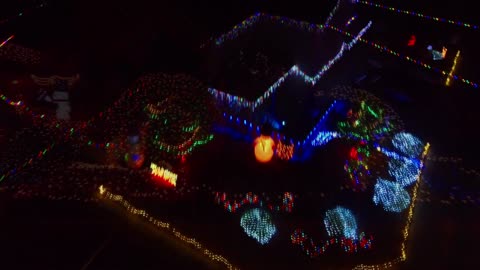 Christmas in a town near mexico