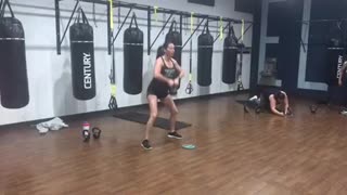 TRX/kettlebell workout 🏋️‍♀️