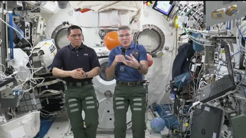 Expedition 69 Space Station Crew Answers Galveston, Texas, Student Questions