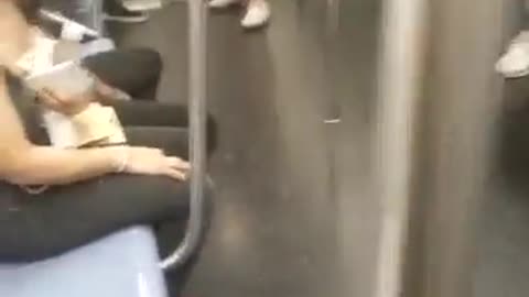 Woman Attacked On NYC Subway While Bystanders Do Nothing