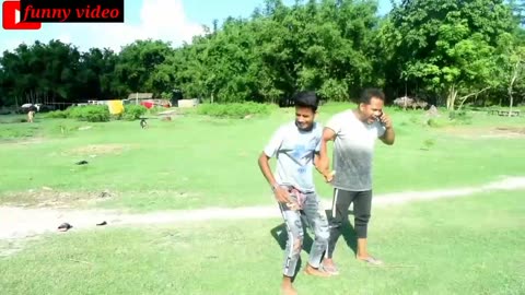 Must Watch Funny 😂😂Comedy Video 2024 try to not lough by || Bindas fun bd ||