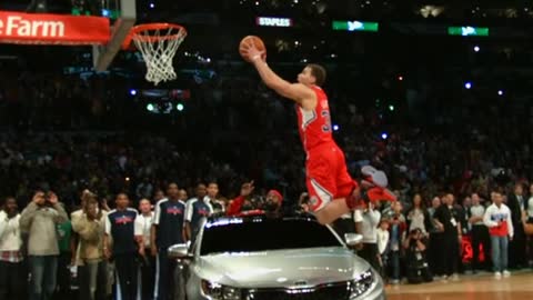 Unbelievable Jump Over a Car by an NBA Player