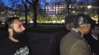 Speakers Corner - Muslims Go Against The Policy Of The Park By Praying,
