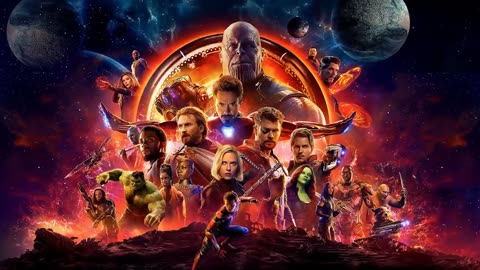 AVENGERS INFINITY WAR Iron Man Vs Thanos