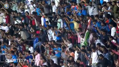 Rohit Sharma and Virat Kohli & India Team Crazy Dance Celebration At Wankhede stadium