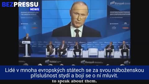 Putinův projev o morální krizi západních států