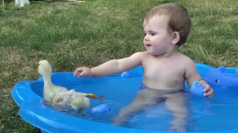 BABIES WITH CUTE ANIMALS, TOP10