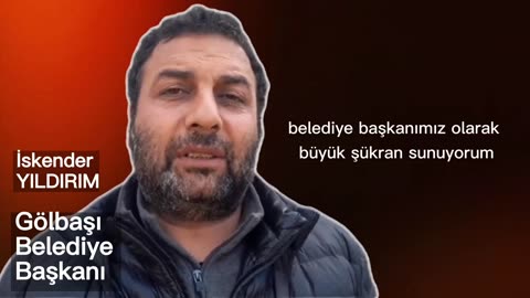 Adıyaman Gölbaşı Belediye Başkanı İskender Yıldırım'dan Açıklama - Gölbaşı Tv