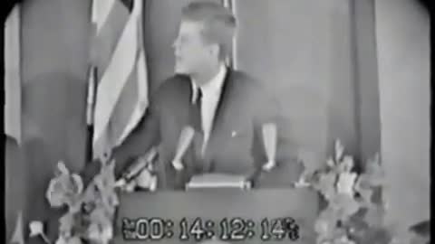 JFKS LAST SPEECH FROM FORT WORTH, TEXAS - NOVEMBER 22, 1963.