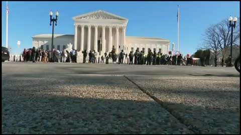 Protesters Hold A 'Refuse Fascism' Abortion Rights Rally Outside The Supreme Court