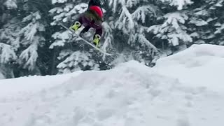 Jumpin into powder