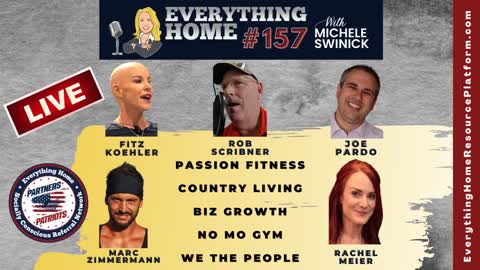 157 LIVE: Passion Fitness, Country Living, Biz Growth, No Mo Gym, We The People + Dr. Simone Gold