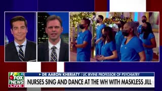 A Professor of Psychiatry reacts to the spectacle of nurses singing and dancing at the White House