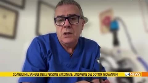 Lo dicono anche al TG, Dr Giovannini - Sangue dei vaccinati anomalo