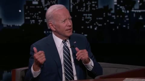 Biden Struggles To Utter A Coherent Thought While On Jimmy Kimmel's Show