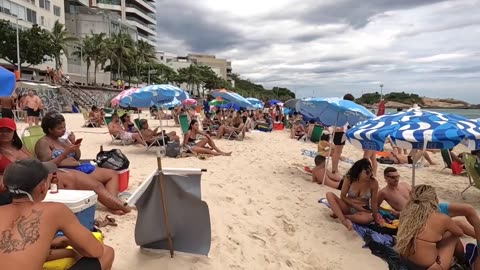 A Beautiful Day at Ipanema Beach: Explore Brazil's Iconic Shoreline