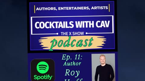 Incredible interview with Science Fiction author Roy Huff - check out our Spotify!